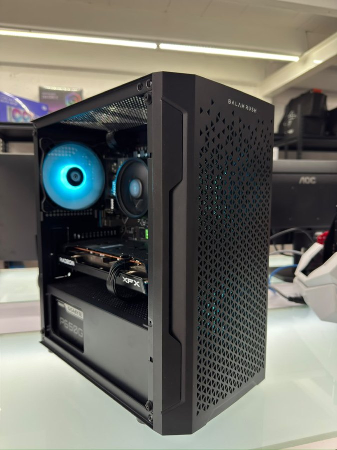 Entrega Inmediata 3 — AMD Ryzen 5 5500, AMD Radeon RX 7600, 16 GB DDR4, 500GB SSD M.2